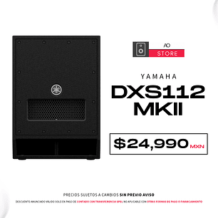 Yamaha Dxs112MkII Subwoofer Activo 
