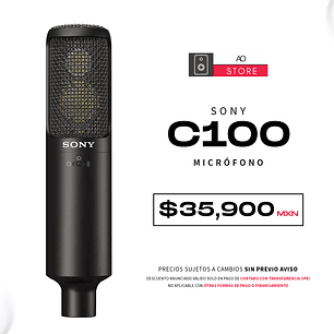Sony C100 Micrófono Condensador