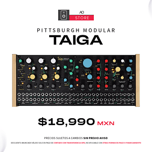 Pittsburgh Modular Taiga Desktop Sintetizador Semi Modular