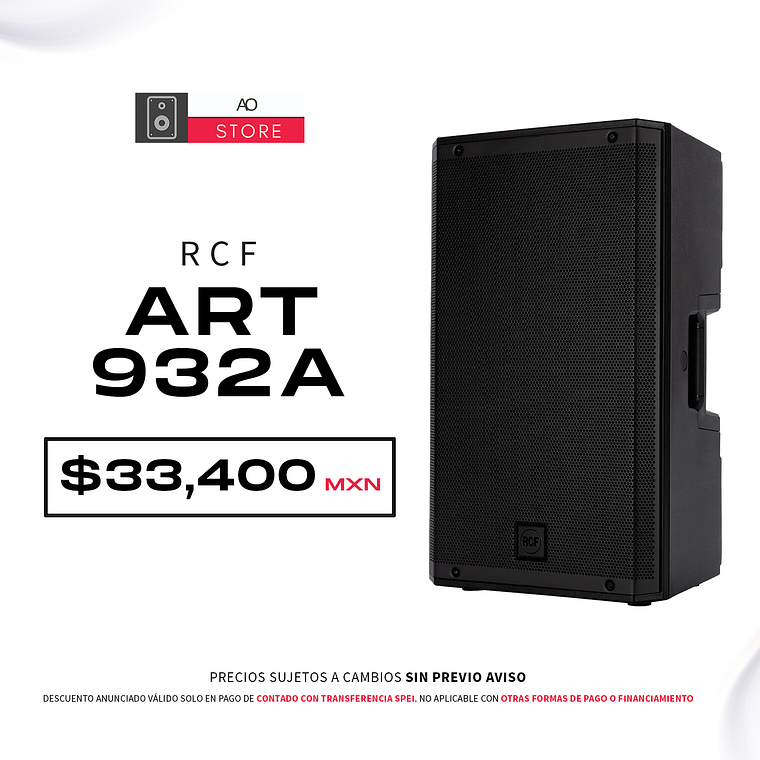 RCF ART 932A Bocina Activa 1