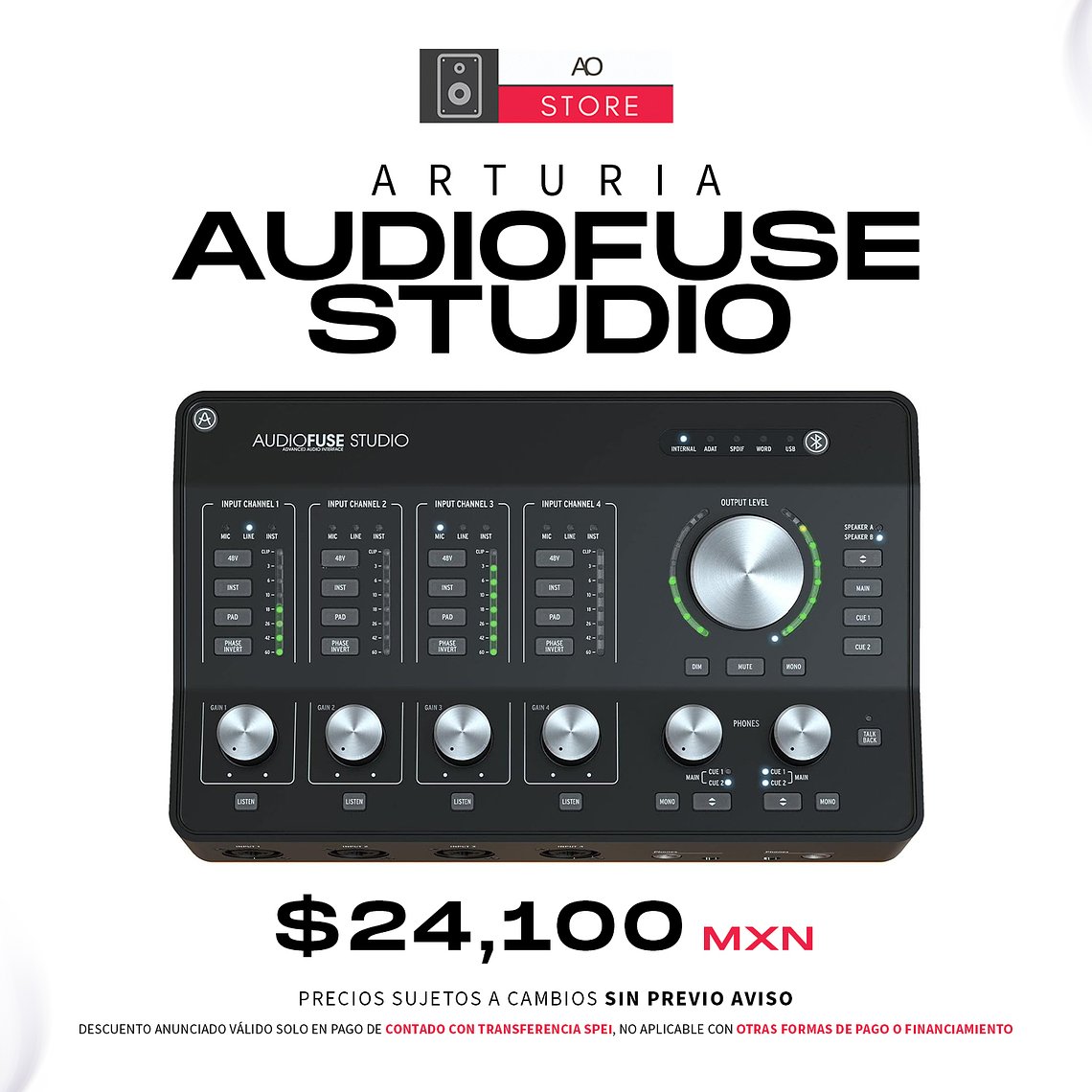 Arturia AudioFuse Studio Interfaz De Audio  1