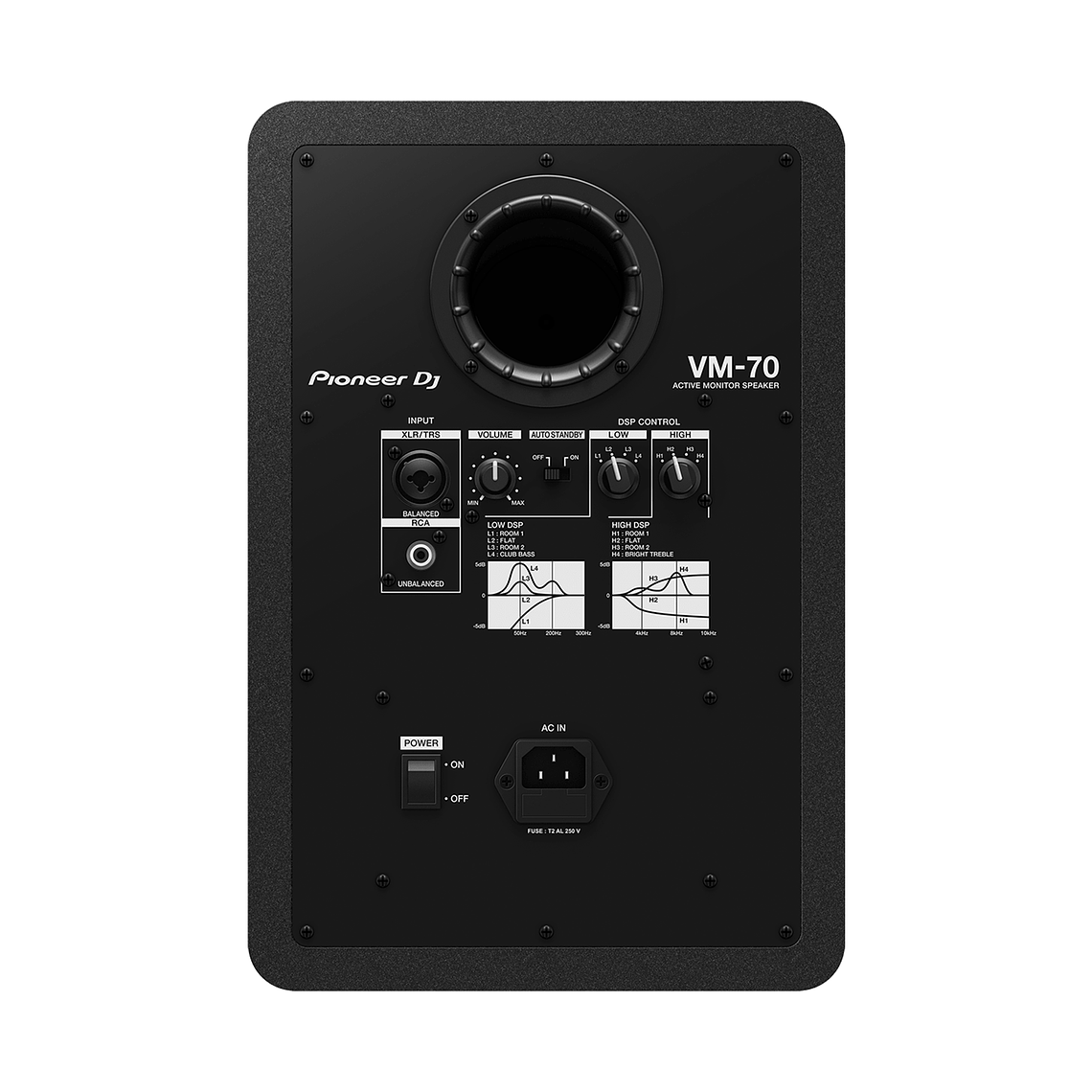 Pioneer DJ VM 70 Negro Monitores De Estudio (2 Piezas) 4