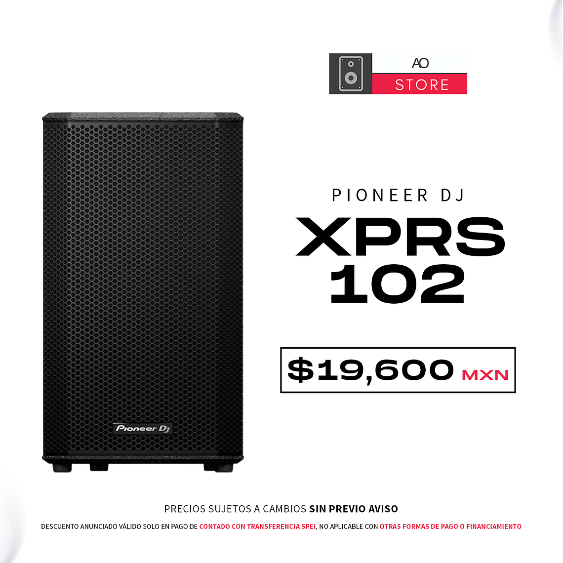 Pioneer DJ XPRS102 Bocina Activa 1