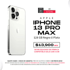Apple iPhone 13 Pro Max 128 GB Color Negro o Plata Equipo Usado 1