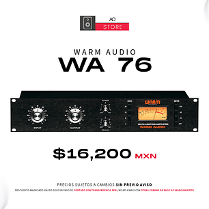 Warm Audio WA 76 Compresor