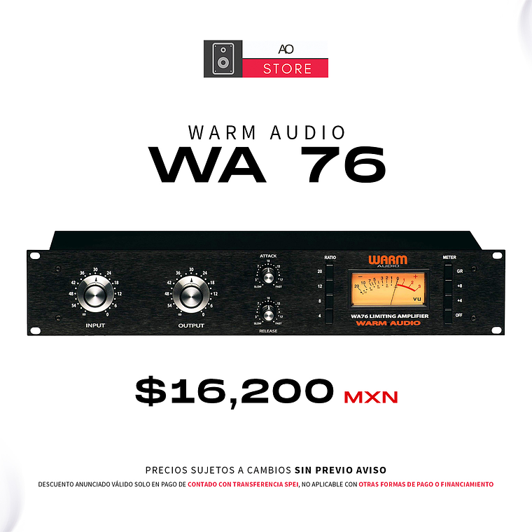 Warm Audio WA 76 Compresor 1