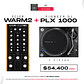 Ecler Warm2 Mezclador Rotativo + Pioneer DJ PLX 1000 Tornamesa Para Dj (2 Piezas) - Miniatura 1