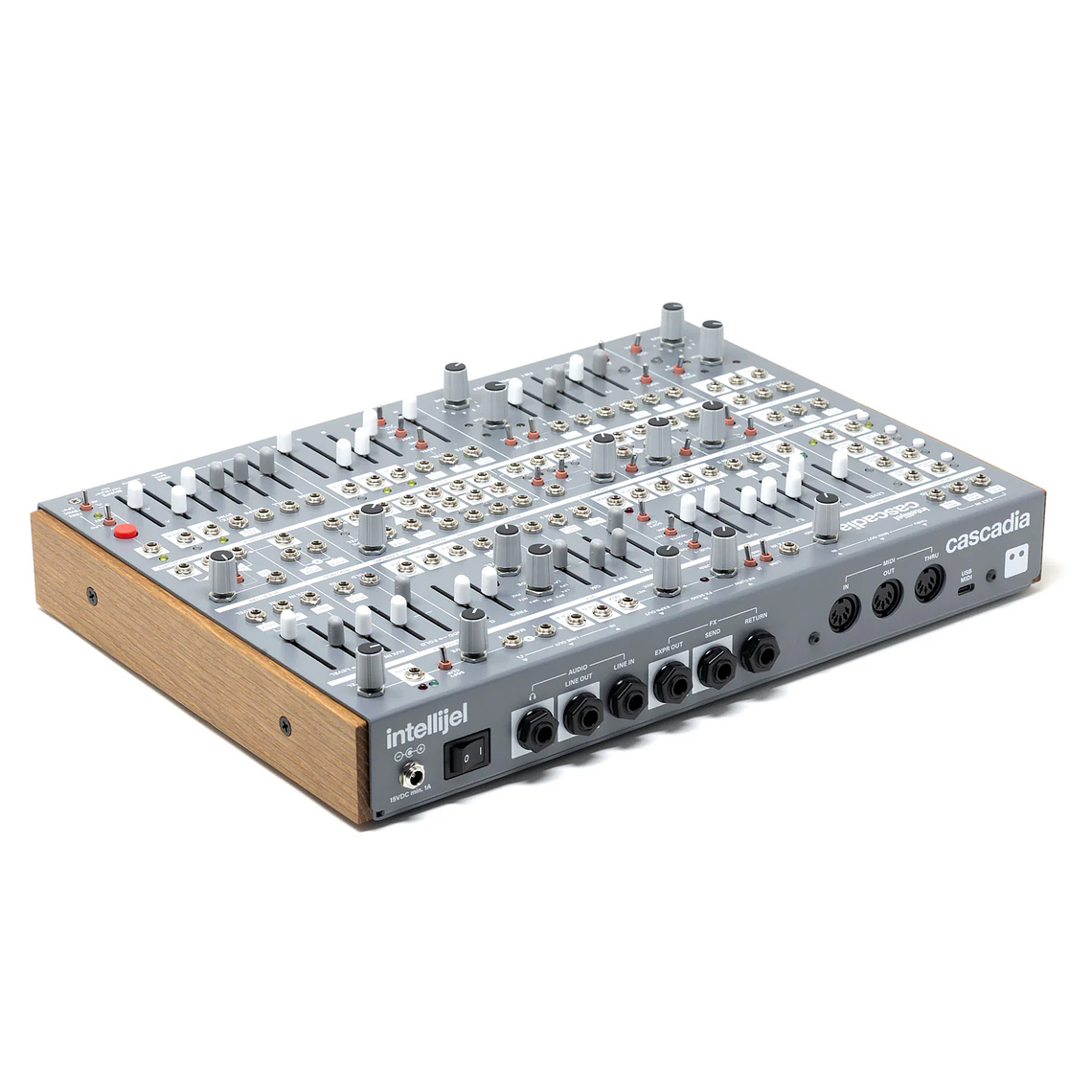 Intellijel Cascadia East & West Coast Edición Dark Grey Sintetizador Semi Modular 7