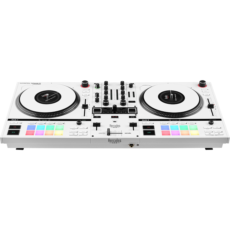 Hercules DJControl Inpulse T7 Edición Limitada White Controlador para DJ de 2 Canales Estilo Scratch 2