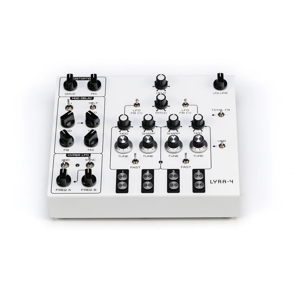 Soma Laboratory Lyra 4 Organismic Drone White Sintetizador 5