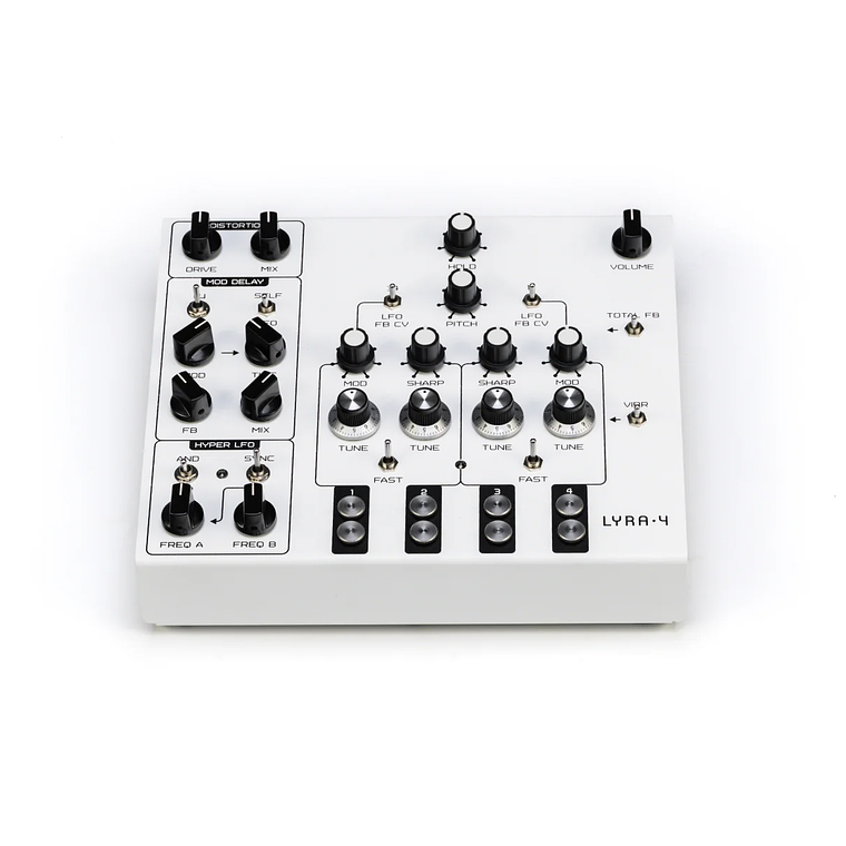 Soma Laboratory Lyra 4 Organismic Drone White Sintetizador 5