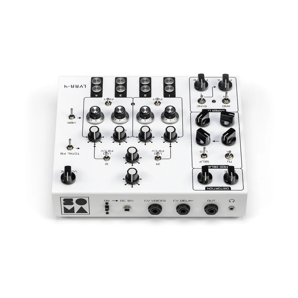 Soma Laboratory Lyra 4 Organismic Drone White Sintetizador 6