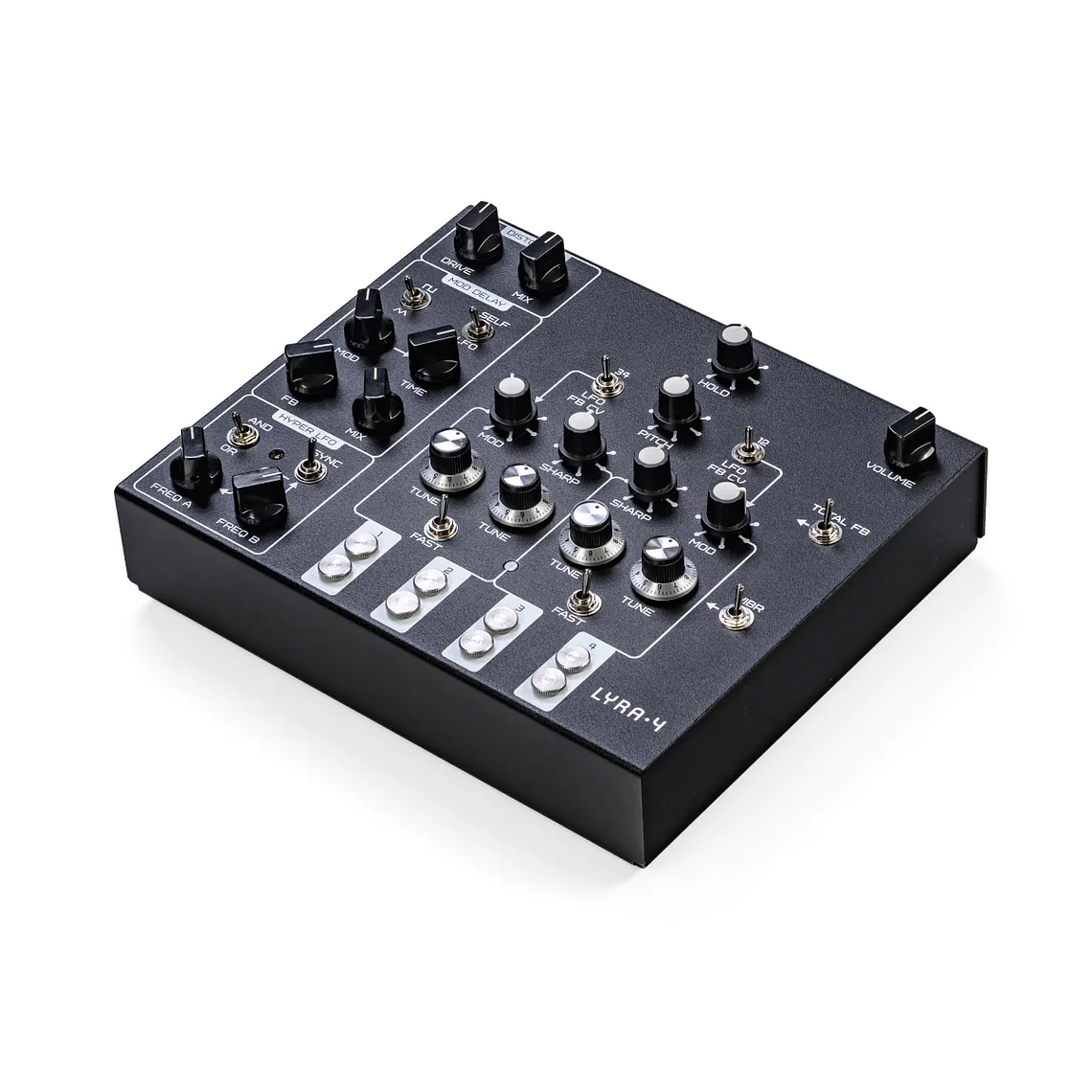 Soma Laboratory Lyra 4 Organismic Drone Black Sintetizador 3