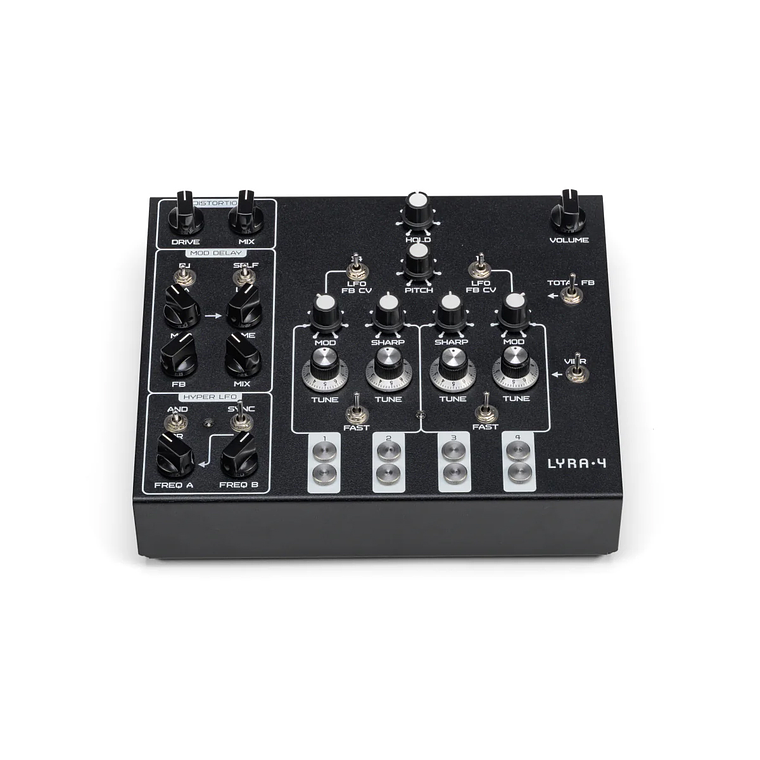 Soma Laboratory Lyra 4 Organismic Drone Black Sintetizador 5