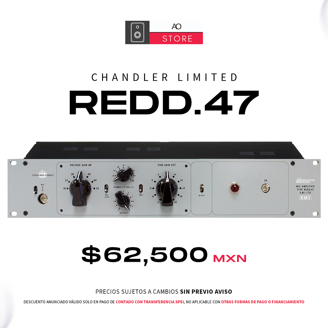 Chandler Limited Redd.47 Preamplificador 1