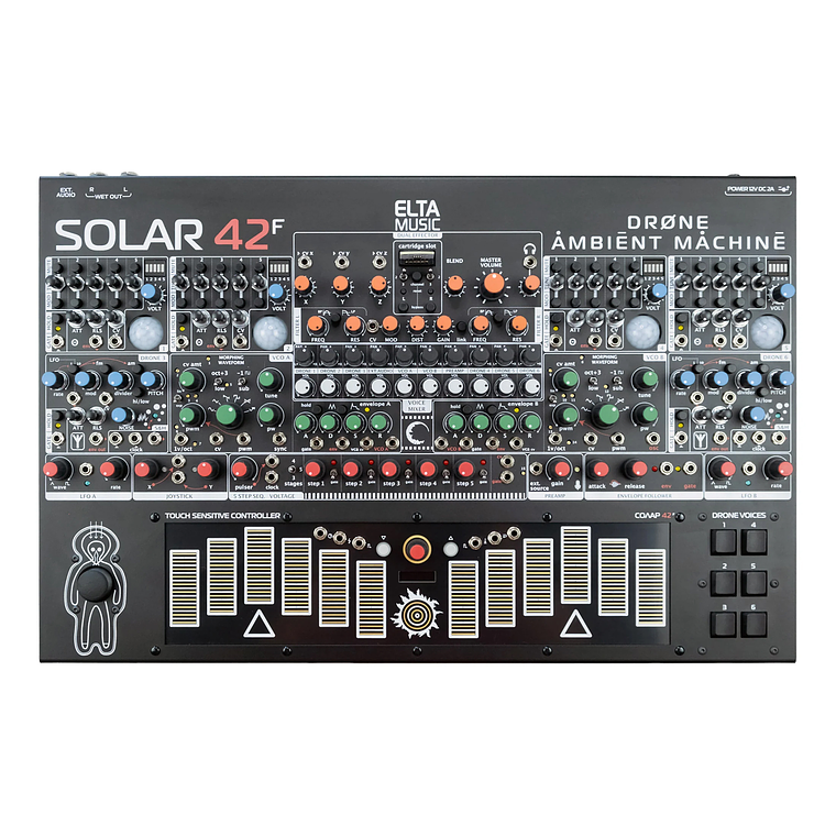 Elta Music Solar 42F Drone Ambient Sintetizador Semi Modular 2