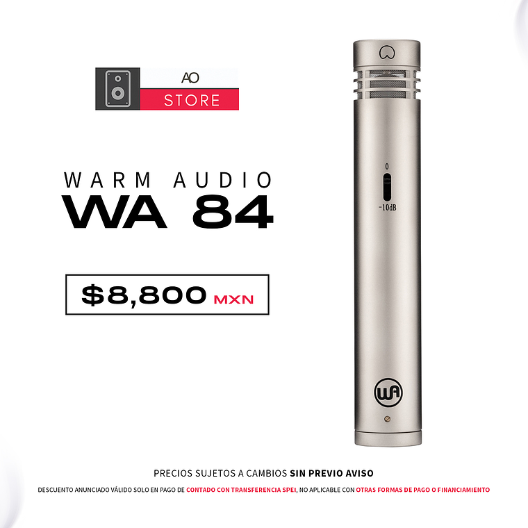 Warm Audio WA 84 Micrófono de Condensador 1
