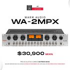 Warm Audio WA 2MPX Preamplificador de Tubo de 2 Canales 1