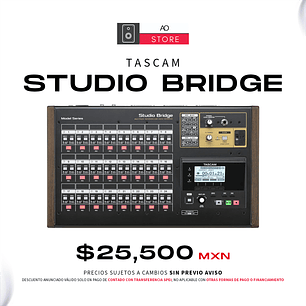 Tascam Studio Bridge Interfaz de Audio