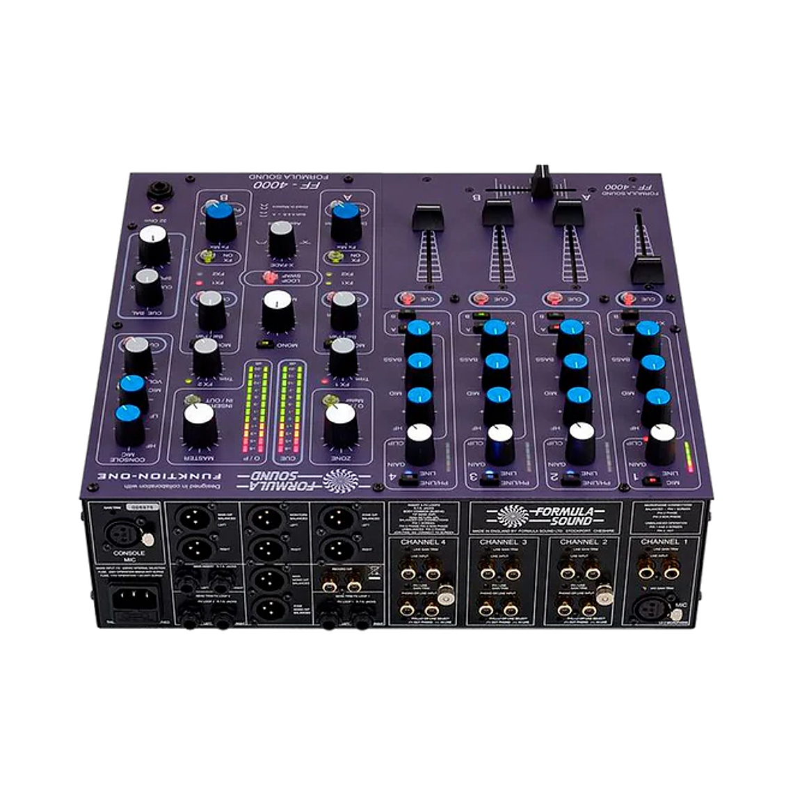 Formula Sound FF 4000 Mezcladora para DJ de 4 Canales  4