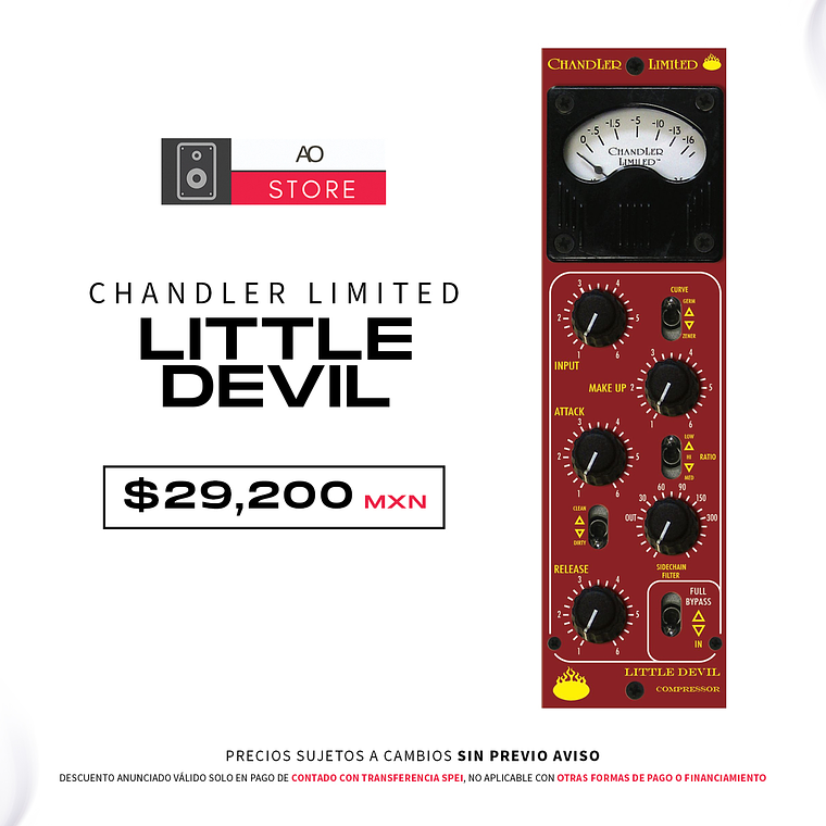 Chandler Limited Little Devil Serie 500 Compresor 1