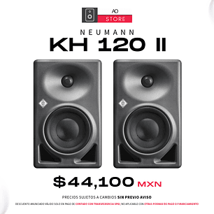 Neumann KH 120 II Monitores de Estudio (2 Piezas)