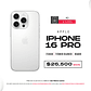Apple iPhone 16 Pro 256gb Color Titanio Blanco Equipo Usado - Miniatura 1