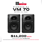 Pioneer DJ VM 70 Negro Monitores De Estudio (2 Piezas) - Miniatura 1