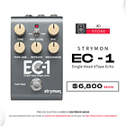 Strymon Ec 1 Single Head dTape Echo Pedal Delay 1