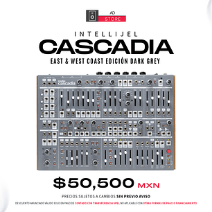 Intellijel Cascadia East & West Coast Edición Dark Grey Sintetizador Semi Modular
