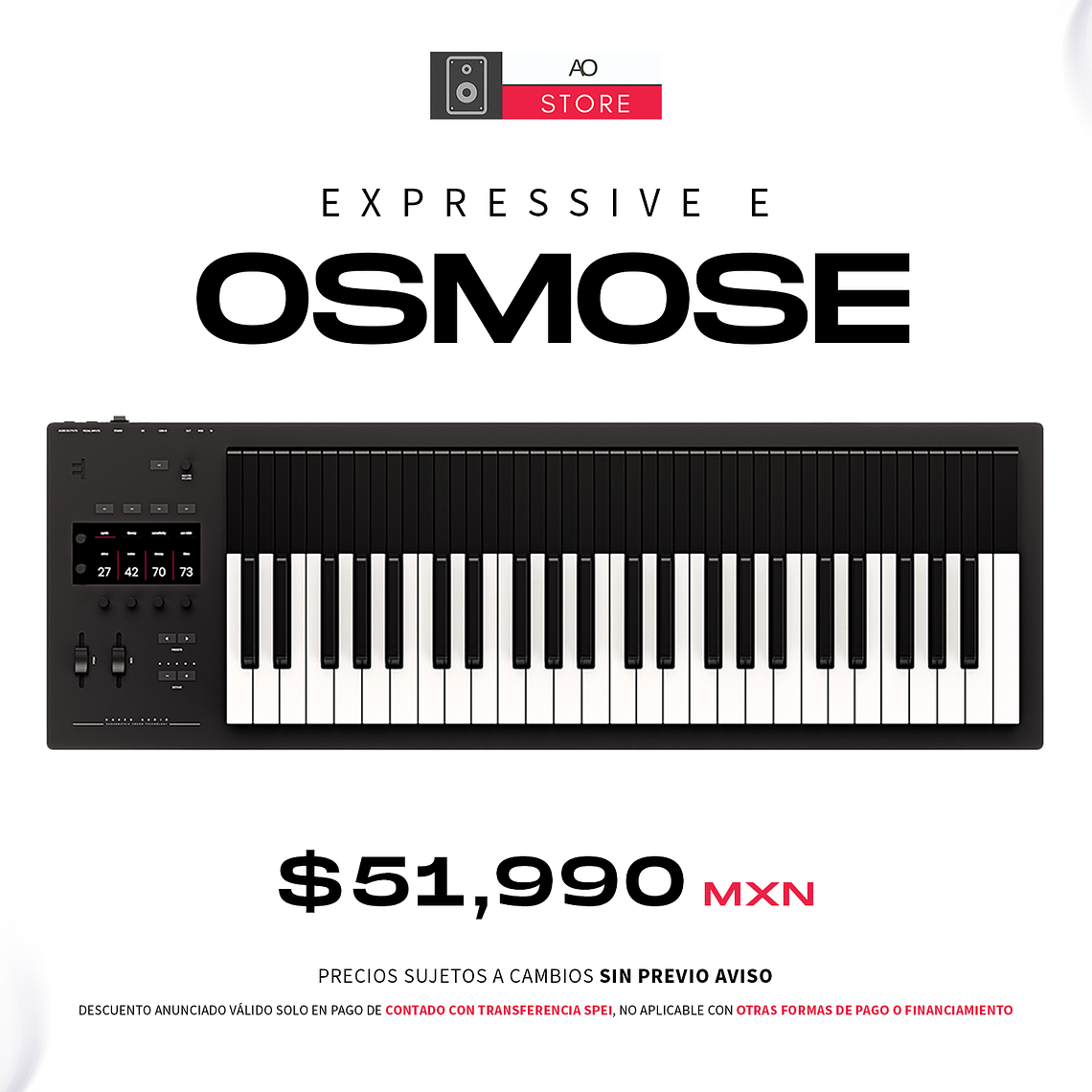 Expressive E Osmose Sintetizador Polifónico 1