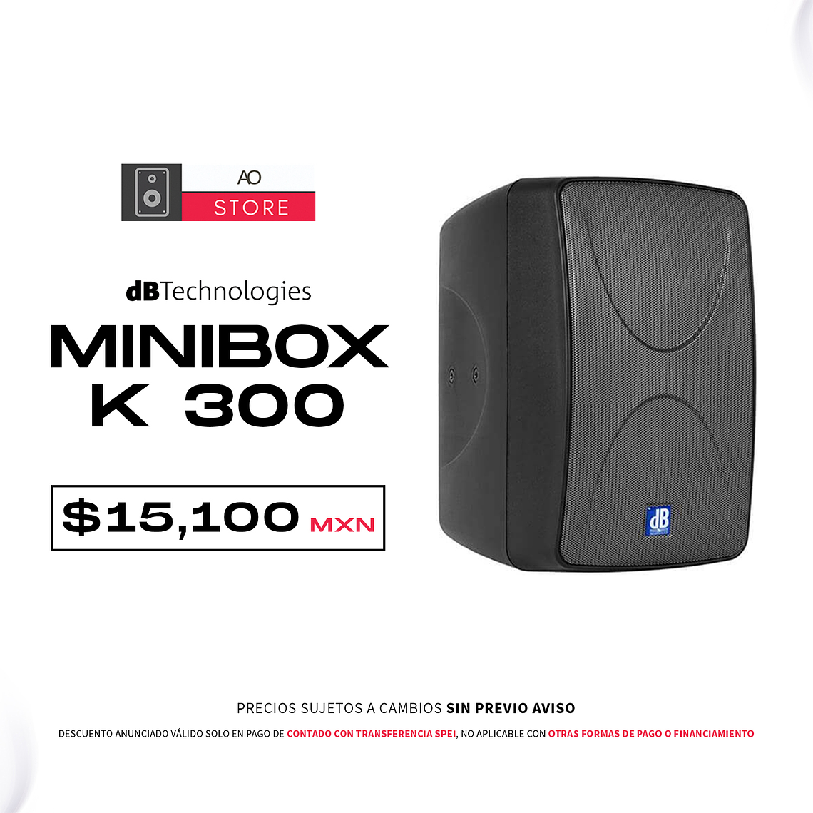 dB Technologies Minibox K 300 Bocina Activa 1