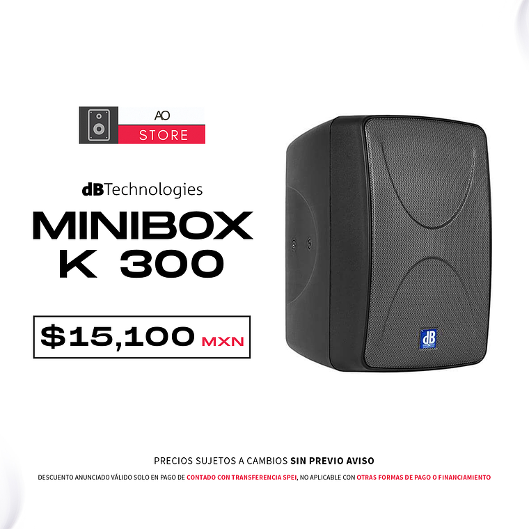 dB Technologies Minibox K 300 Bocina Activa 1