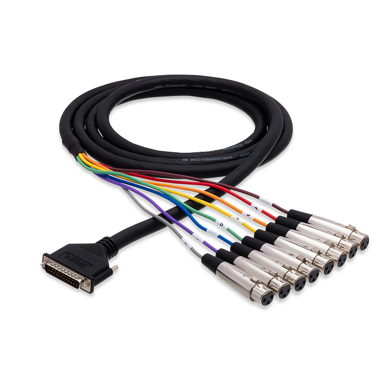 Hosa DTF 803 DB25 a XLR Hembra 3 Metros  2