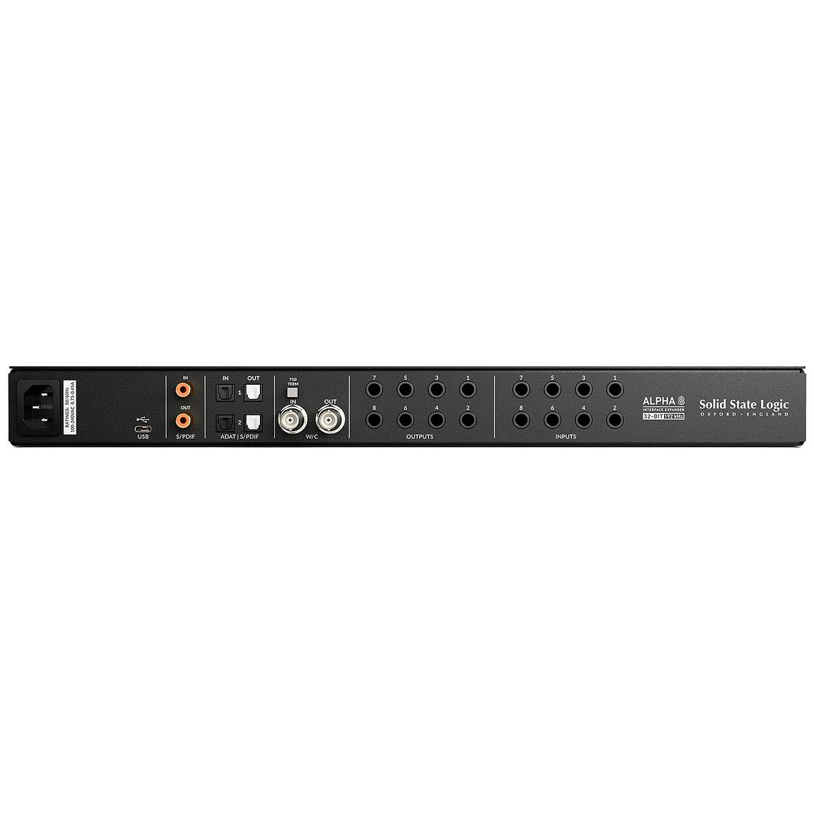 Solid State Logic SSL Alpha 8 Convertidor AD/DA 3