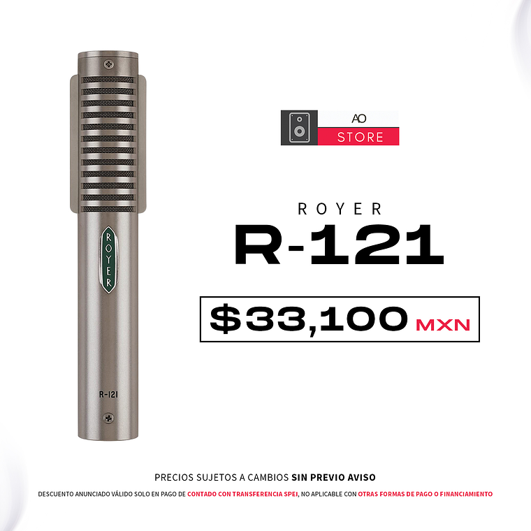 Royer R 121 Micrófono de Cinta 1