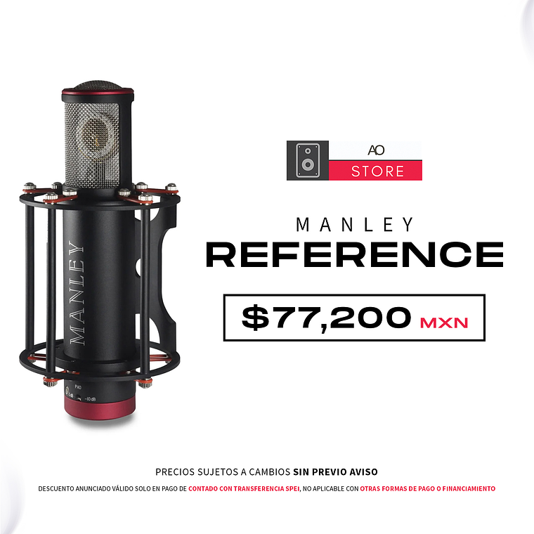 Manley Reference Micrófono de Tubo Cardioide 1