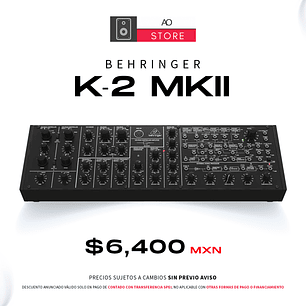 Behringer K-2 MkII Sintentizador Analógico Semi Modular