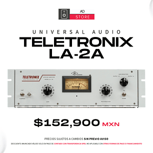 Universal Audio Teletronix LA 2A Compresor