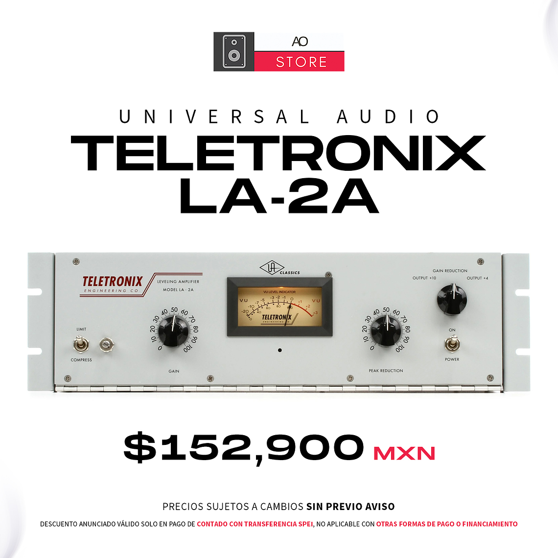Universal Audio Teletronix LA 2A Compresor 1