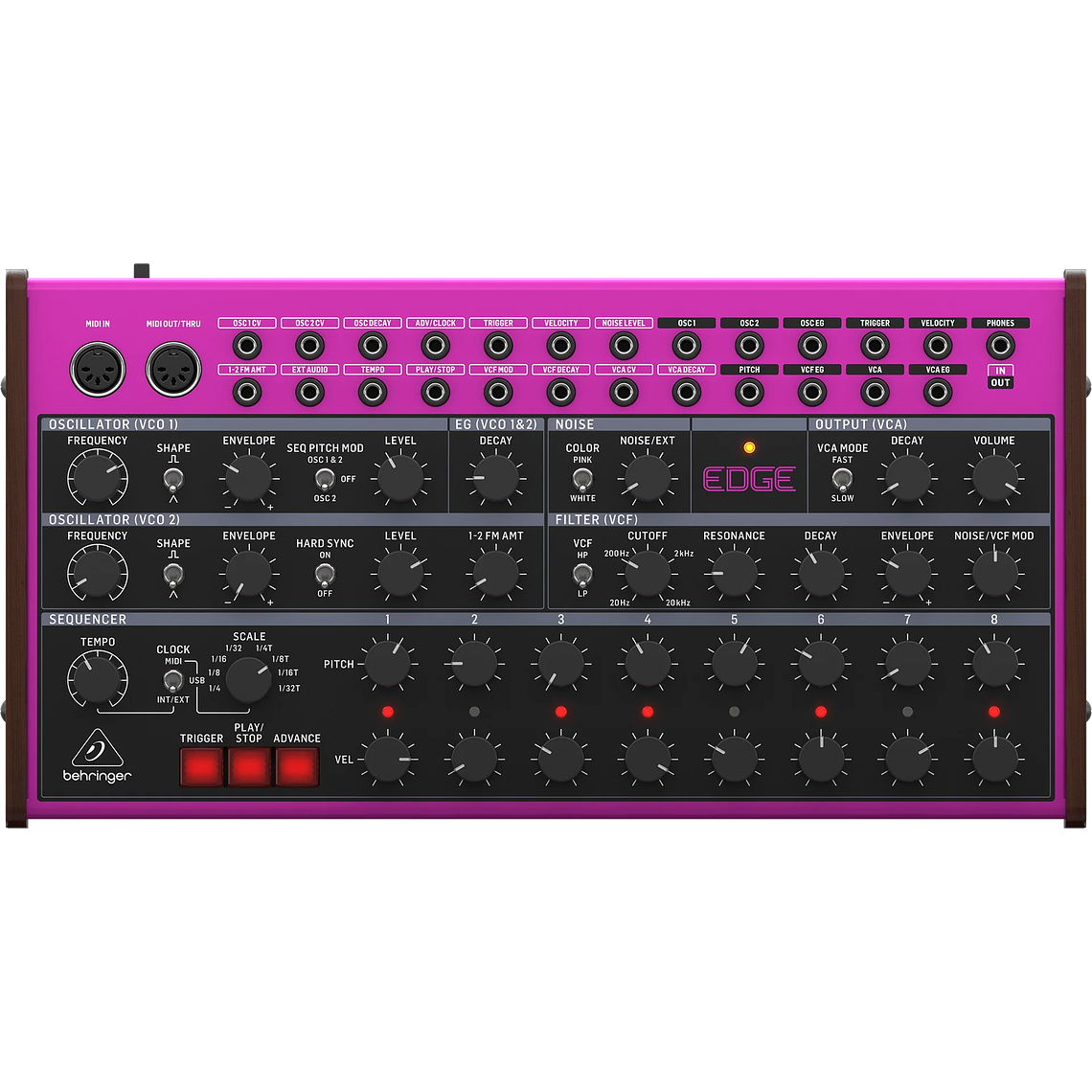 Behringer Edge Sintentizador de Percusión Analógico Semi Modular  2