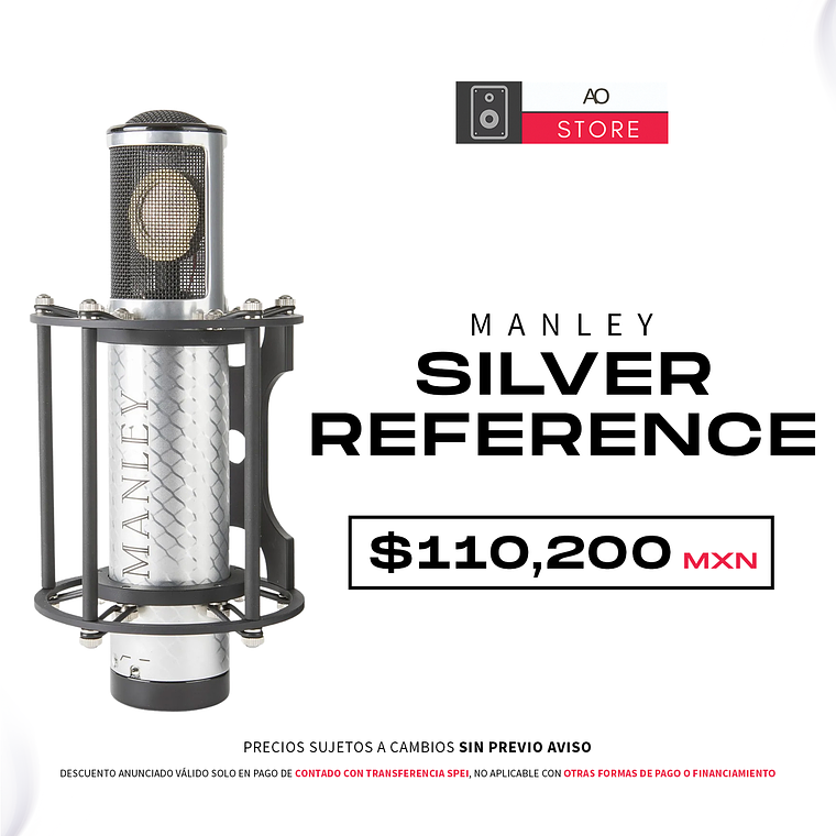 Manley Reference Silver Micrófono de Válvulas 1