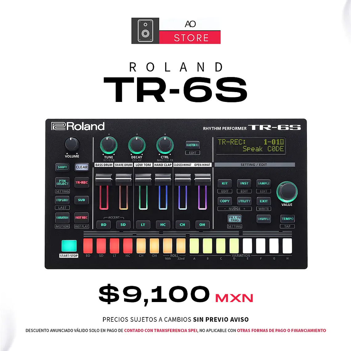 Roland TR 6S Caja de Ritmos 1