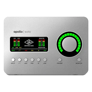 Universal Audio Apollo Solo Heritage USB C Interfaz de Audio