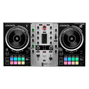 Hercules DJ DJControl Inpulse 500 Edición Silver Controlador para DJ de 2 Canales