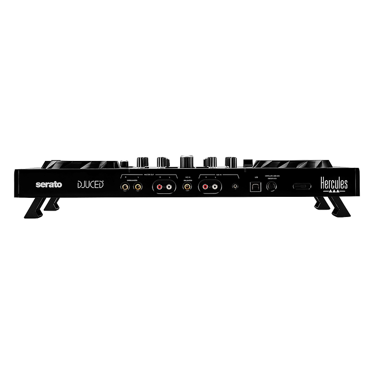 Hercules DJ DJControl Inpulse 500 Edición Silver Controlador para DJ de 2 Canales 5