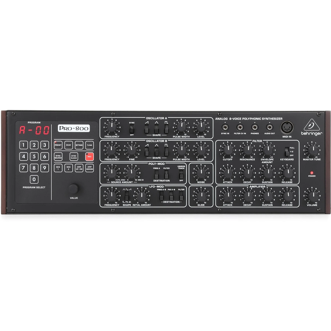 Behringer Pro 800 Sintetizador Análogico Polifónico 3