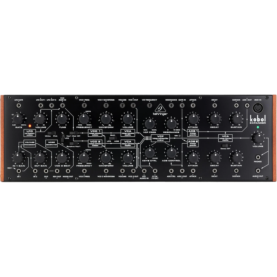 Behringer Kobol Expander Sintetizador Análogico Semi Modular  3