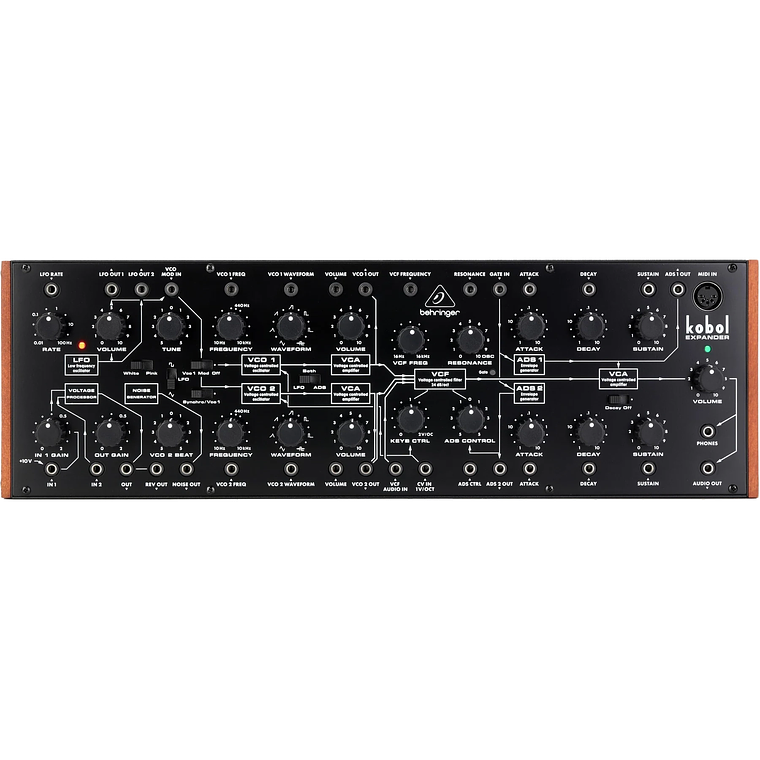 Behringer Kobol Expander Sintetizador Análogico Semi Modular  3