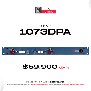 Neve 1073DPA Preamplificador de 2 Canales 